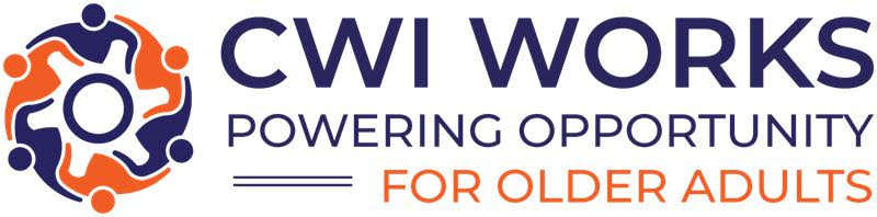 logo for CWI Works Powering Opportunity For Older Adults